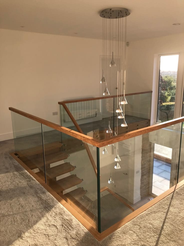 Aluminum Curved Wave Railing